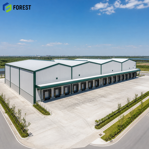 Almacén Modular de Acero con Diseño Personalizado, Instalación de Almacenamiento de Gran Capacidad, Centro de Depósito para Equipo Pesado - Product Image 1
