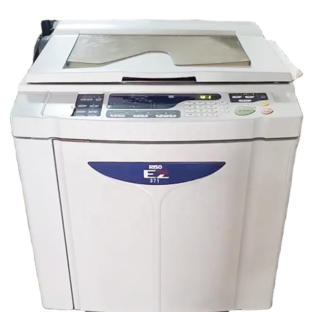 Refurbished RISO EZ370 EZ371 High-speed Risograph Digital Duplicator Machine in Good Condition 130ppm A3 Machine