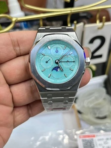 Top-quality mechanical movement luxury brand sapphire business watch round stainless steel water-resistant watch - Product Image 3