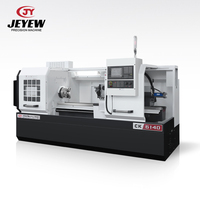 Tour CNC horizontal CK6140 avec commande GSK, structure à banc plat, capacités de travail moyennes
