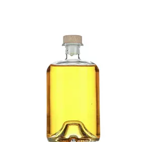 Mountain Bottom Super Flint Glass Bottle For Liquor 500ml 750ml Ready To Ship