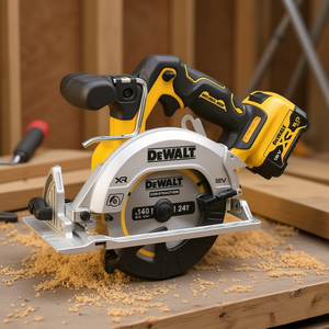 Sierra Circular DeWalt de 12V con Hoja de 140mm y 24 Dientes para Uso en Construcción - Product Image 3