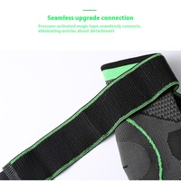 Nouvelle attelle de cheville respirante et épaissie pour sports de plein air, avec sangle de compression, pour cyclisme, fitness et protection des genoux