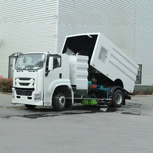 Road Sweeper Machine with <b>Pressure</b> Washer <b>Sprayer</b> in Botswana - Product Image 4
