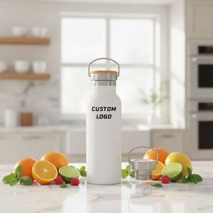 2026 Customized <b>Large</b> Mouth Stainless Steel Water Bottle Double-Wall Vacuum Insulated Sports Flask with Light Weight - Product Image 1