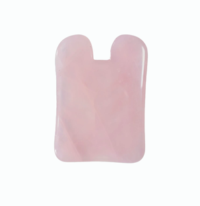 wellness products women use skin care <b>tools</b> pricky natural rose quartz jade roller and gua sha set for face and nose - Product Image 3