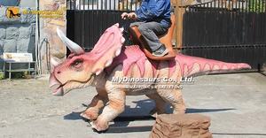 MY DINO DR014 Equipo de <span class=keywords><strong>Parque</strong></span> de Atracciones Dinosaur Ride Triceratops Modelo - Product Image 6