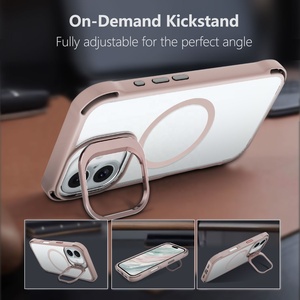 Trend ing Magnetic Wireless Charging Handy hülle für <span class=keywords><strong>iPhone</strong></span> 15 16 Pro Bracket Lens Handy hüllen für <span class=keywords><strong>iPhone</strong></span> 16 - Product Image 2