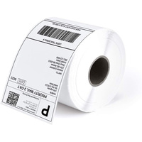 100x150 rouleau d'étiquettes adhésives thermiques de livraison de courrier 10x15 imprimante d'étiquettes d'expédition thermique 4x6 pour l'épicerie d'affranchissement pour les promotions