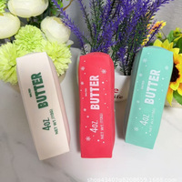 Jouet en caoutchouc en forme de bâton de beurre de Noël, à remontée lente, anti-stress, cadeau de Noël pour enfants, idéal pour les fêtes
