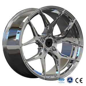 Cerchi Forgiati F5 da 20" e 21" Sfalsati per Ford Mustang <span class=keywords><strong>GT</strong></span> Premium, Chevrolet Corvette C8, <span class=keywords><strong>Audi</strong></span> E-<span class=keywords><strong>Tron</strong></span> <span class=keywords><strong>GT</strong></span>, BMW X6 M6 - Product Image 1