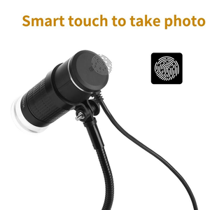Microscope numérique AN104 50-1000X avec caméra USB et 8 LED, loupe portative sur support pour soudure de circuits imprimés et réparation de téléphones - Product Image 4