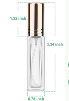 10 ML Verre Vaporisateur Bouteille De Parfum Atomiseur