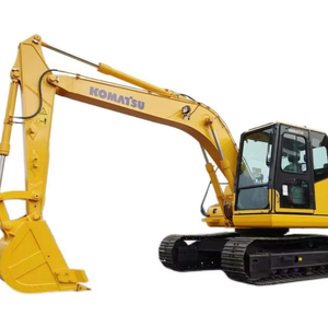 95% NewUsed Komatsu PC130 Excavadora 13ton Buen estado Diseño original Venta Pequeño Motor de excavadora de segunda mano PLC - Product Image 1
