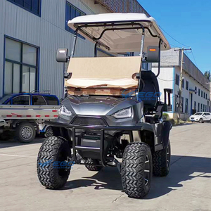 Carrito de Golf Eléctrico Todoterreno de 4 Plazas, Nuevo Producto en Oferta, Carrito de Golf Elevado con Sistema de Aire Acondicionado en Venta - Product Image 4