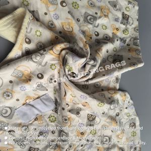 Chiffons industriels en coton clair pour essuyage - Absorption puissante de l'huile et de l'eau, efficaces - Product Image 4