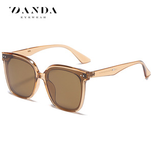 Danda <b>Sunglasses</b> <b>Square</b> Frame Polarized UV375 Anti Glare Unisex Sun Protection Travel Driving Fashion - Product Image 3