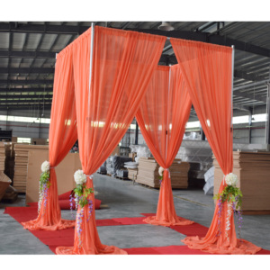 Portable adjustable aluminum <b>backdrop</b> <b>stand</b> used pipe and drape for event party - Product Image 5