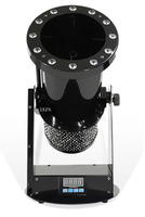 Canon à confettis LED RGB électrique, machine à souffler, effet lumineux de scène DMX pour les mariages et les discothèques, fournitures de fête