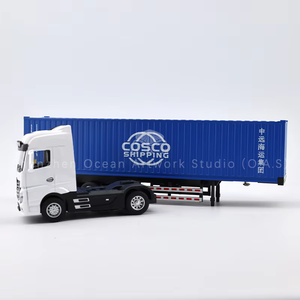 Modèle de conteneur O.A.S cadeau d'expédition d'usine personnalisé 1:50 <span class=keywords><strong>TRITON</strong></span> alliage matériel camion jouet modèle à l'échelle - Product Image 3