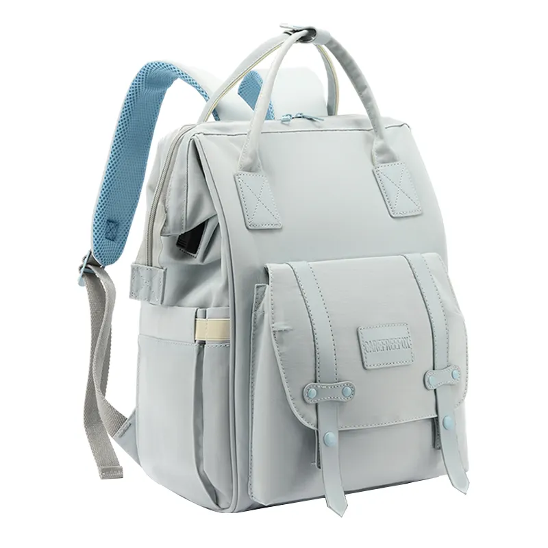 Multifunctional fashionable custom outdoor for mom baby nappy diaper bag mummy backpack