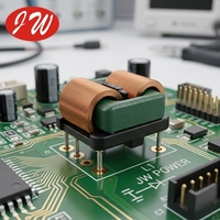 Inducteur de mode commun à fil plat SQ1212 2MH - 5MH, filtre d'alimentation électrique, bobine de refoulement, RoHS