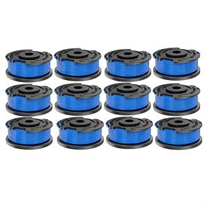 Paquete de 12 bobinas de repuesto para desbrozadora 29252 29092 Greenworks 24V40V 80 21332 21342 2100302 G24LT G24LTK2 G24LT30M G24LT30MK2 - Product Image 1