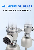 Débitmètres d'air et de gaz à zone variable Weclearmed de haute qualité, OEM personnalisés, bon marché, modèle CLEAR-XRQ-5X pour lit d'hôpital