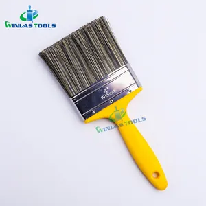 new PP yellow plastic handle PET filament UK hot sale paint brush