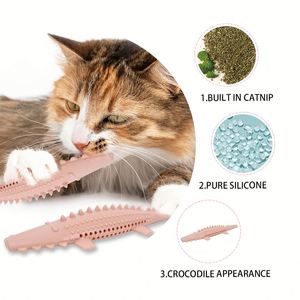 Juguete interactivo para mascotas respetuoso con el medio ambiente personalizado Limpieza de dientes de silicona Molar <span class=keywords><strong>Catnip</strong></span> <span class=keywords><strong>Fish</strong></span> <span class=keywords><strong>Cat</strong></span> Juguete interactivo - Product Image 3