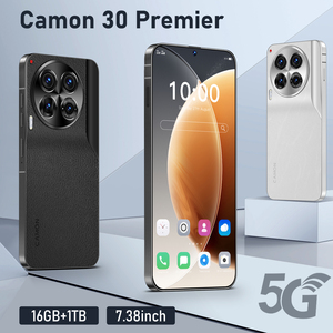 Smartphone Camon 30 <span class=keywords><strong>Premier</strong></span> 8000 mAh Écran AMOLED 7,3 pouces 120 Hz Appareil photo 108 MP 16 Go + 1 To 5G Double SIM Déverrouillage facial Cadre métallique Global - Product Image 6