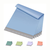 Sacs d'expédition en polyéthylène en gros, impression personnalisée, double couche, épaisseur 0,12 mm, lot de 100, ajustables, imperméables et résistants aux déchirures