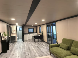 Casa Contenedor Moderna de Lujo Expandible de 20 pies, Prefabricada, Envío Rápido, Instalación Sencilla, Material de Acero Transpirable para Villa o Airbnb - Product Image 4
