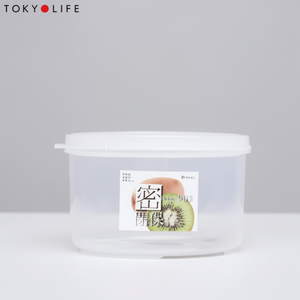 Inomata Idear Récipient et stockage des aliments plat d'accompagnement rond moyen profond - Product Image 1