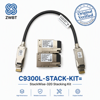 Cisco Switch Baru Original C9300L-STACK-KIT= untuk Switch Seri C9300 Termasuk 2 Adaptor Stack dan 1 Kabel Stack