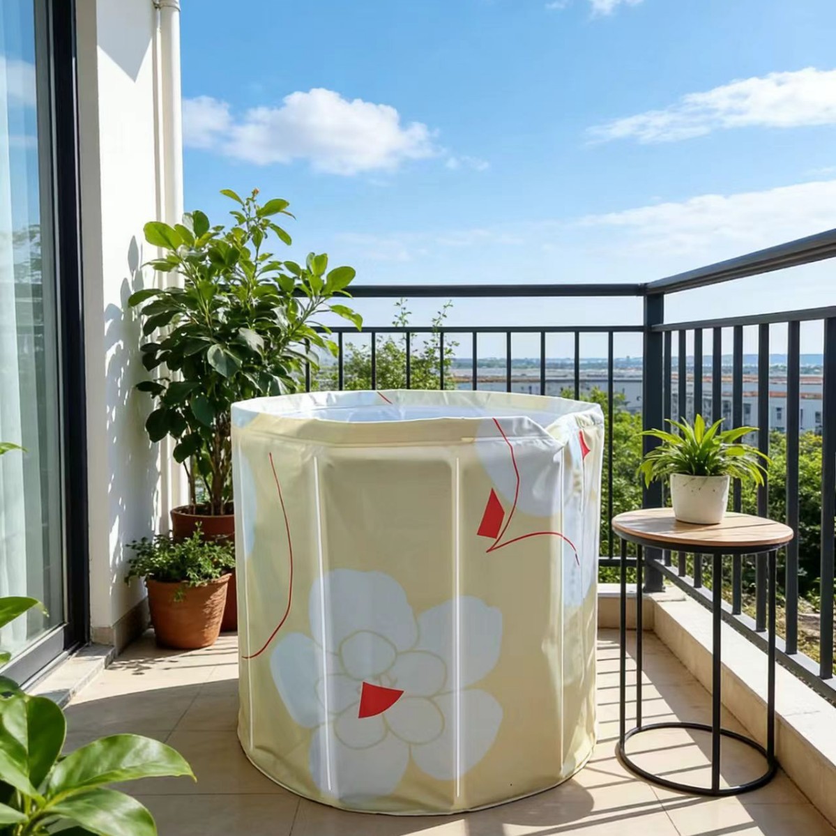 ดอกไม้สีขาวเล็กๆ