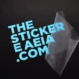 Benutzer definierter Logo-Druck Wasserdichtes gestanztes Vinyl-Aufkleber blatt