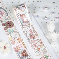 Ruban adhésif washi personnalisé CMYK, rubans washi décoratifs pour journaux, ruban washi mignon