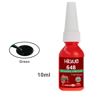 Pegamento para Rodamientos de Baja Viscosidad Verde, Compuesto de Retención Anaeróbico de Alta Resistencia 648 para Fluidos de Corte <span class=keywords><strong>con</strong></span> Resistencia al Aceite - Product Image 5