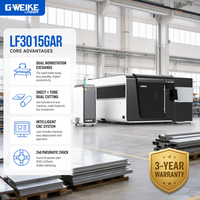 Faserlaser-Portal-CNC-Metallschneidemaschine mit hoher Geschwindigkeit, KI-optimiert, wassergekühlt für Platten und Rohre