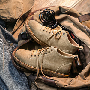 Nuevos Estilos de Moda, Zapatos Mocasines de Cuero de Alta Calidad para Hombre, Logotipo Personalizado, Botas Oxford Bajas para Senderismo y Actividades al Aire Libre, Precios Bajos - Product Image 3