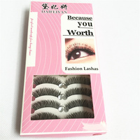 Faux cils naturels pour un regard plus expressif – Cils très demandés pour une plus grande flexibilité et un aspect naturel