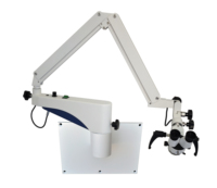 Microscope chirurgical binoculaire LED pour hôpital, microscope chirurgical à 90 degrés pour ORL et chirurgie ophtalmique mobile