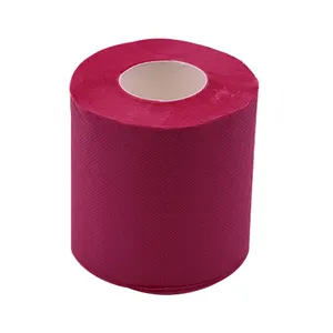 Brands Names Tissue Paper jumbo toilet roll Color Toilet Paper Mixed Good Quality 2PLY Recycled Pulp Customised