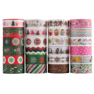 Décoration de Noël, artisanat DIY, tamponnage à chaud en acrylique doré pour carnet de notes, papeterie, résistant à la chaleur, à l'eau, épaisseur 0,1 mm - Product Image 3