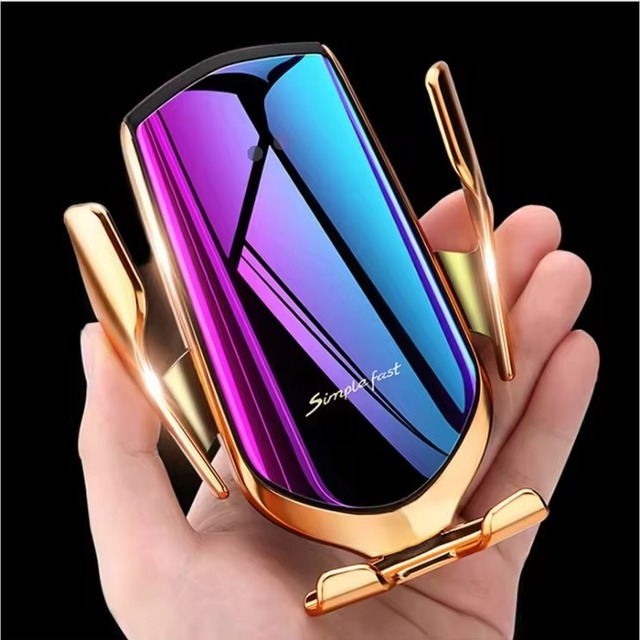 Auto Sensing Wireless Charging Car Mount Fast Charger Holder Universal Fit All Smartphones Bulk Wholesale for Car Accessories