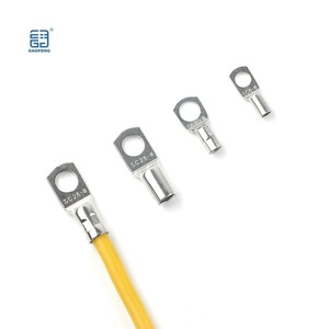Gaopeng điện SC Cáp Lugs SC4-<span class=keywords><strong>6</strong></span> & SC25-8 ống đồng đóng hộp thiết bị đầu cuối dây Mũi thiết bị đầu cuối - Product Image 3