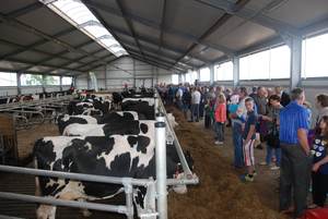 डेयरी पशु फार्म हाउस के लिए 50 साल की सेवा जीवन के साथ पूर्ण सेट आधुनिक हल्के स्टील फार्म निर्माण उपकरण - Product Image 4