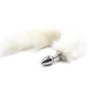 Queue de renard artificielle en métal, plug anal, jouets sexuels pour adultes, petit jouet sexuel, jouets pour adultes, queue anale pour l'érotisme - Product Image 2