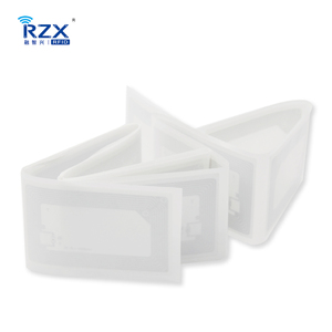 Étiquette de contrôle d'accès RFID autocollante 50x80mm 13,56 MHz en papier enduit imperméable pour la gestion des stocks de livres de bibliothèque pour <span class=keywords><strong>SLIX</strong></span> - Product Image 5